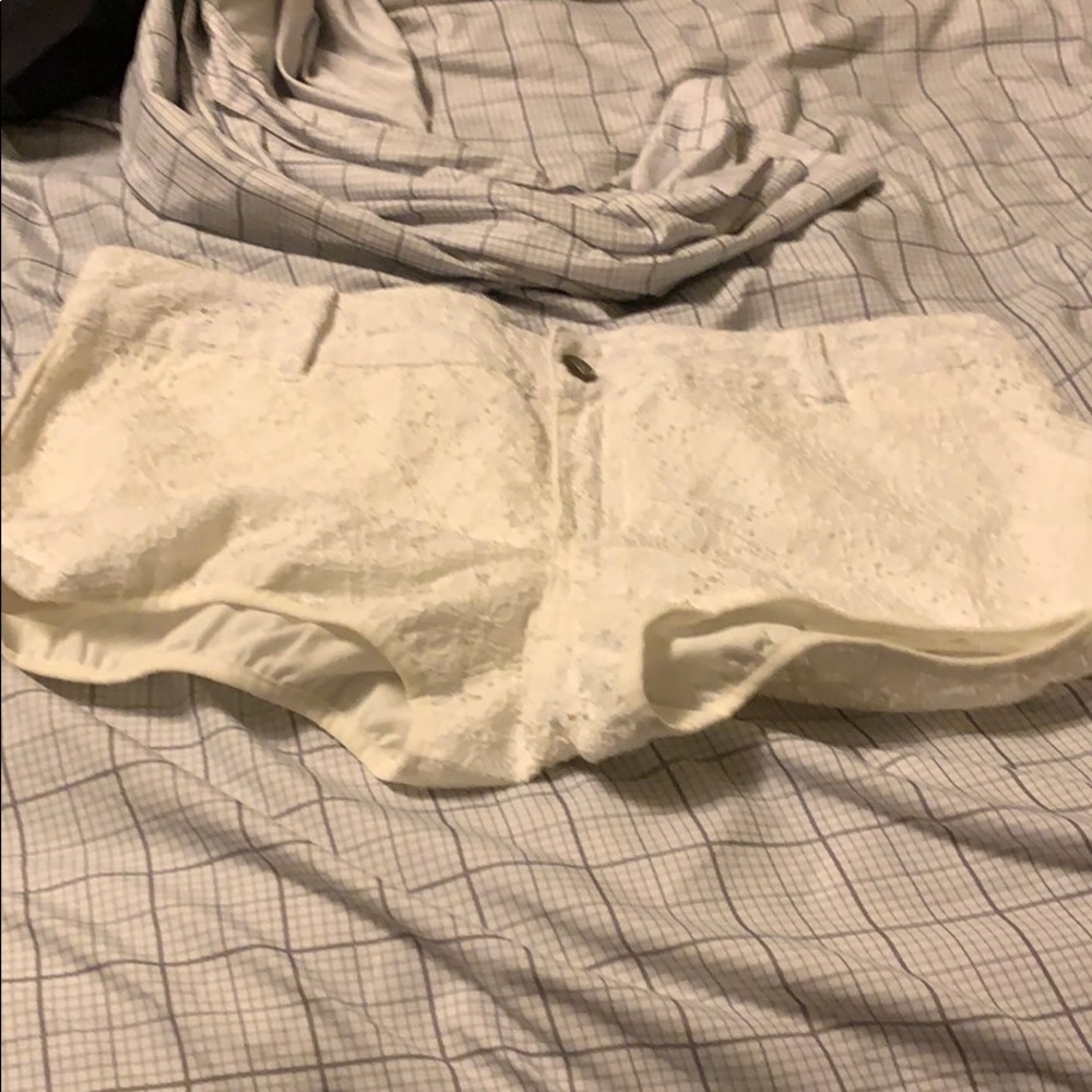 Roxy lace shorts